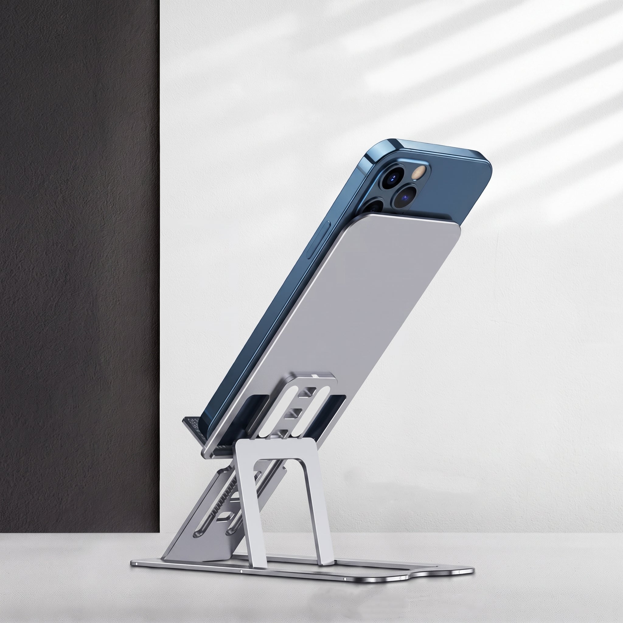 Suporte Dobrável em Alumínio | Design Ultra-Fino
