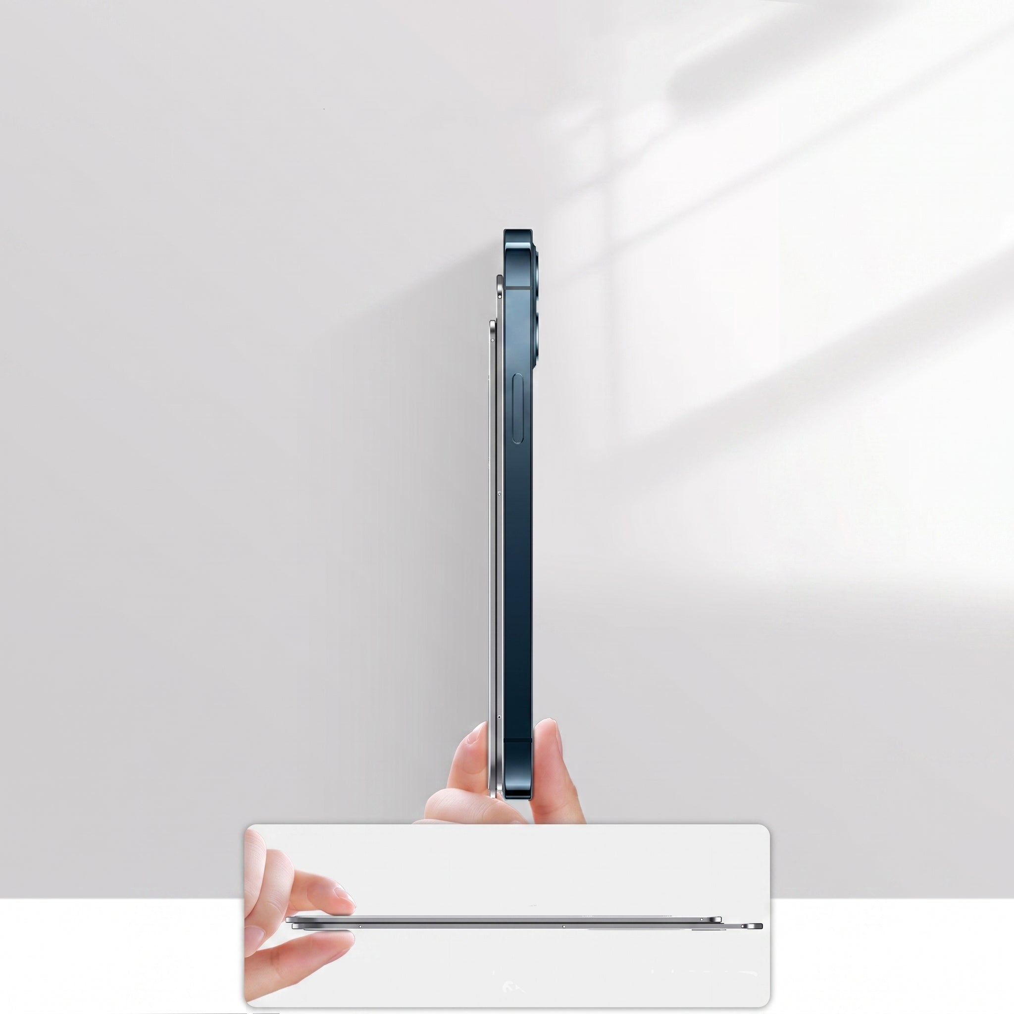 Suporte Dobrável em Alumínio | Design Ultra-Fino